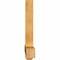 Ekena Millwork Eugene Rough Sawn Timber Gable Bracket, Western Red Cedar, 84"W x 28"H x 4"D x 4"F, 8/12 Pitch GBW084X28X0404EUG00RWR - alternate 2
